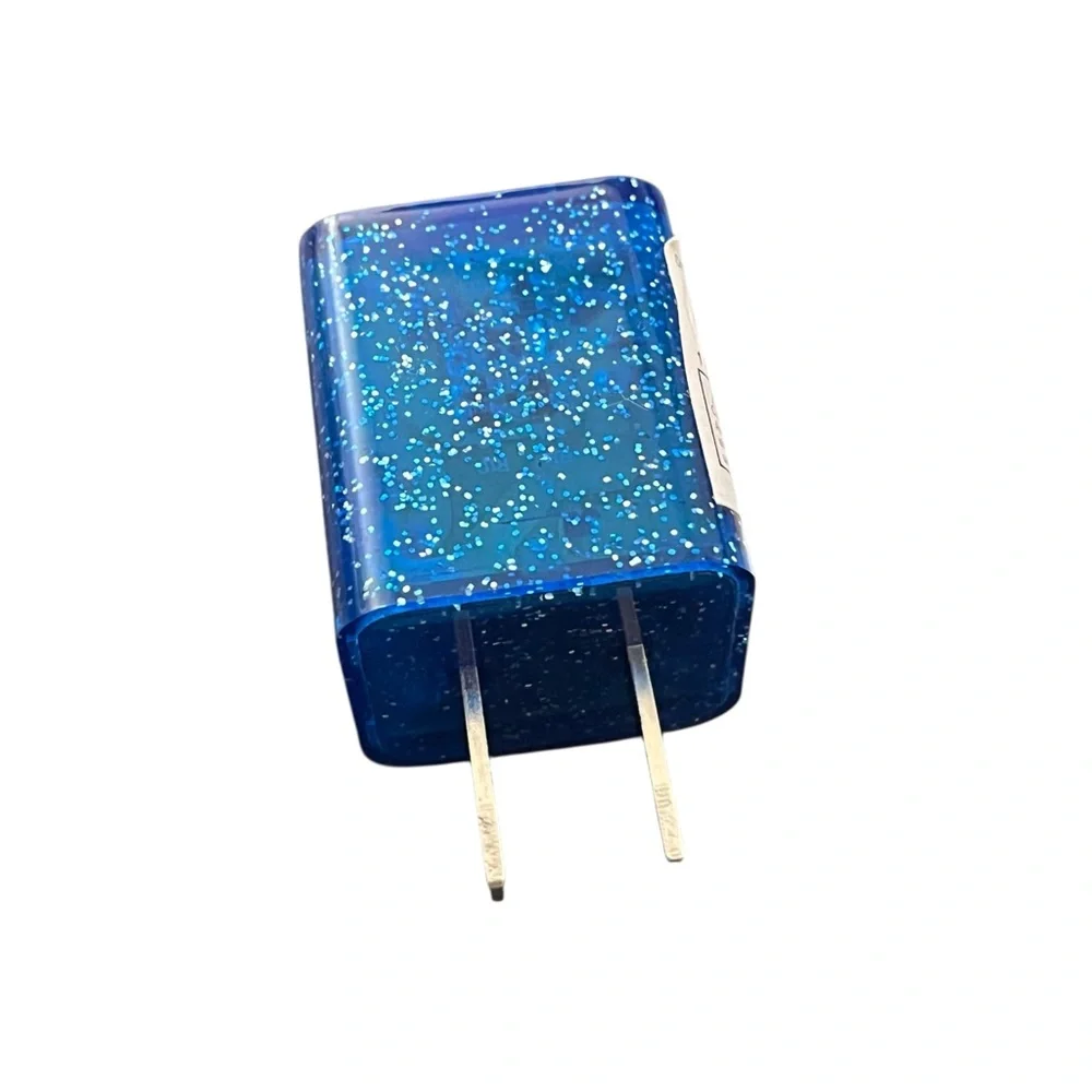 Color-Changing USB-A Wall Charger Blue